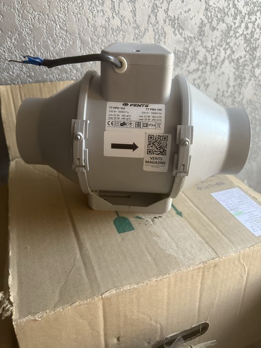 Канальний вентилетор , витяжка, VENTS TT PRO 100 та 125