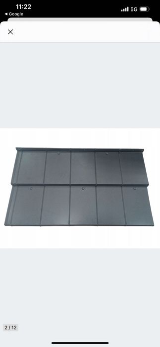 Blachodachówka modułowa Savanna 20 szt antracyt mat