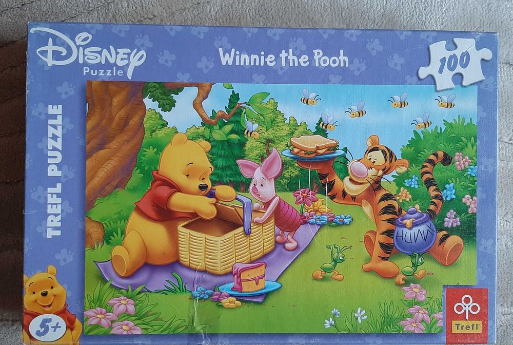 Puzzle 100 Trefl Kubuś Puchatek