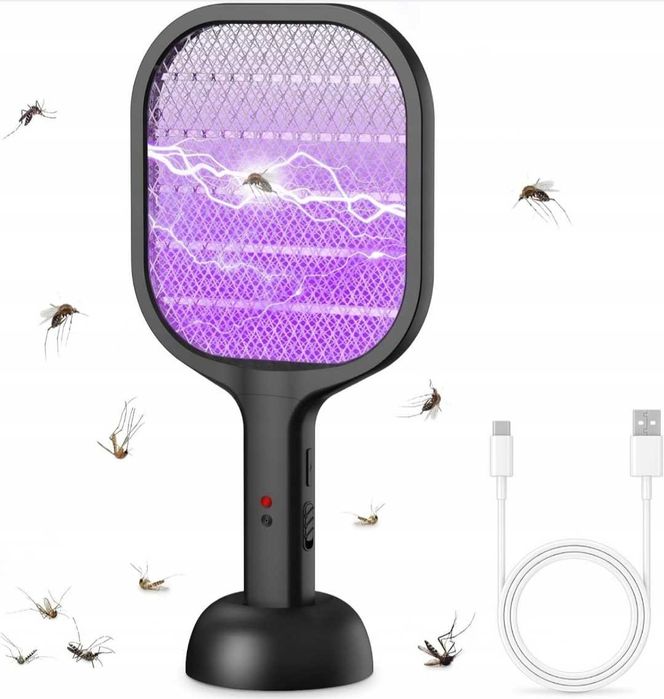 Elektryczna łapka na owady z podstawą