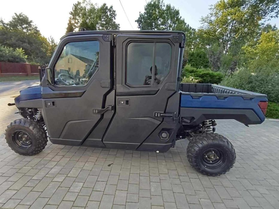 Polaris Ranger Crew 6 Miesc Kabina Ogrzewanie Blokady Reduktor.