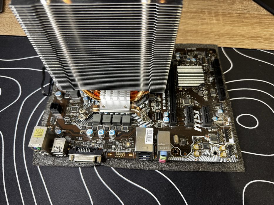 Комлпект материнська плата MSI H110M PRO-D + процесор i5 7400