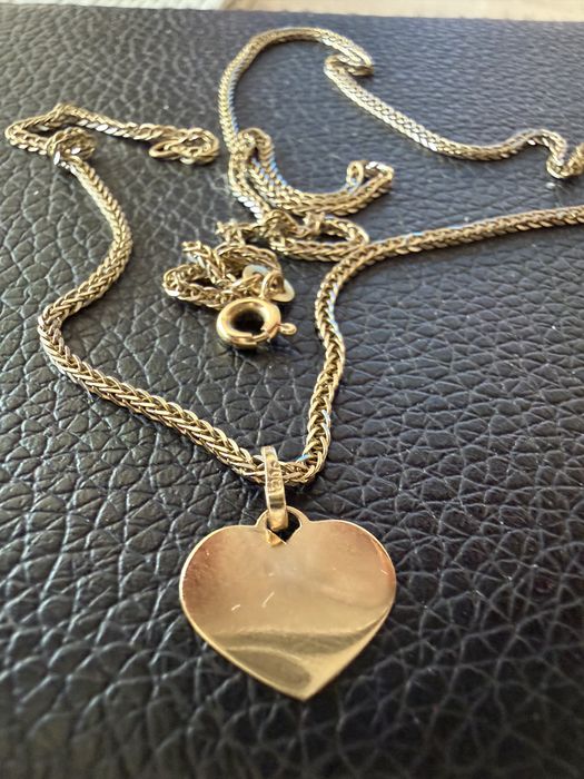 Łańcuszek Złoty próba 585 Lisi ogon 45cm