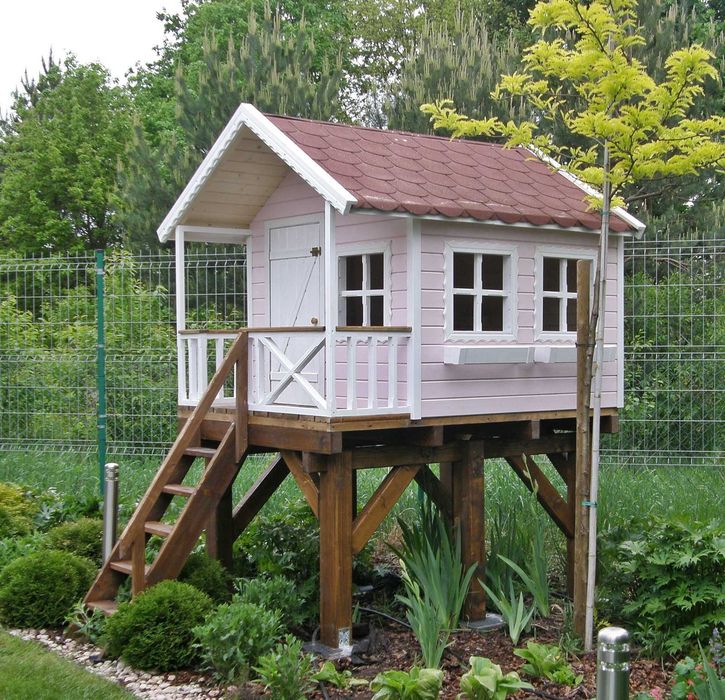 Domek dla dziecka / dzieci, drewniany - wysoka jakość - PRODUCENT