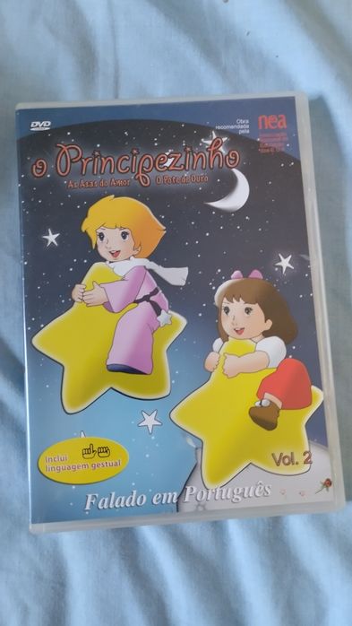 Conjunto de 6 DVD do príncipezinho