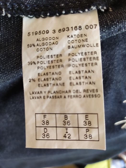 Saia Ganga Tamanho 38