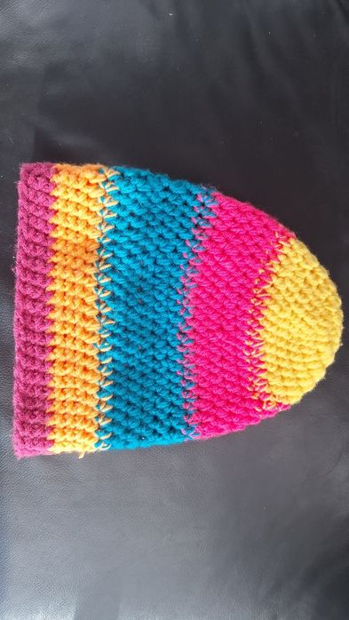 Czapka zimowa kolorowa ocieplana