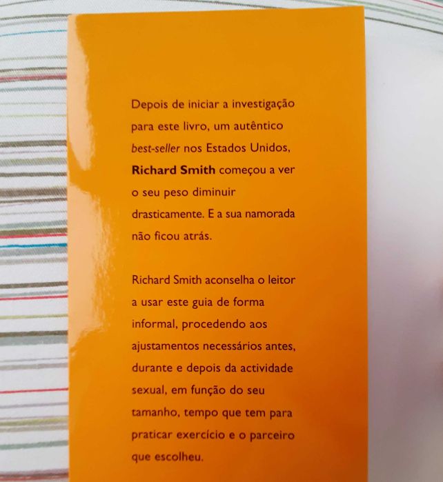 Livro "Como Perder Peso num Abrir e Fechar de Pernas"- Richard Smith