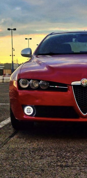 Halogeny led 3w1 dzienne DRL, przeciwmgielne ALFA ROMEO 159 BRERA