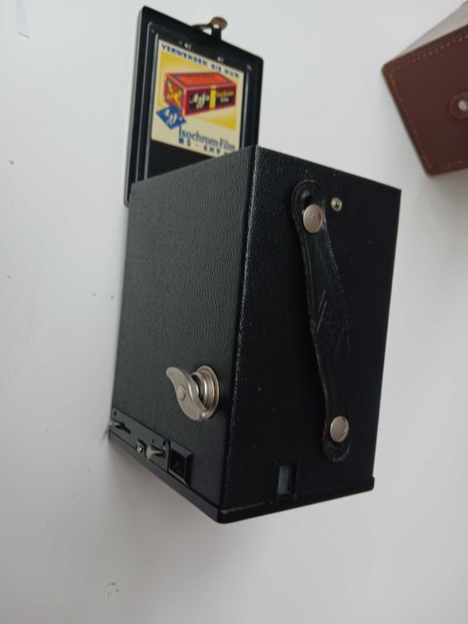 Máquina fotográfica Agfa muito antiga