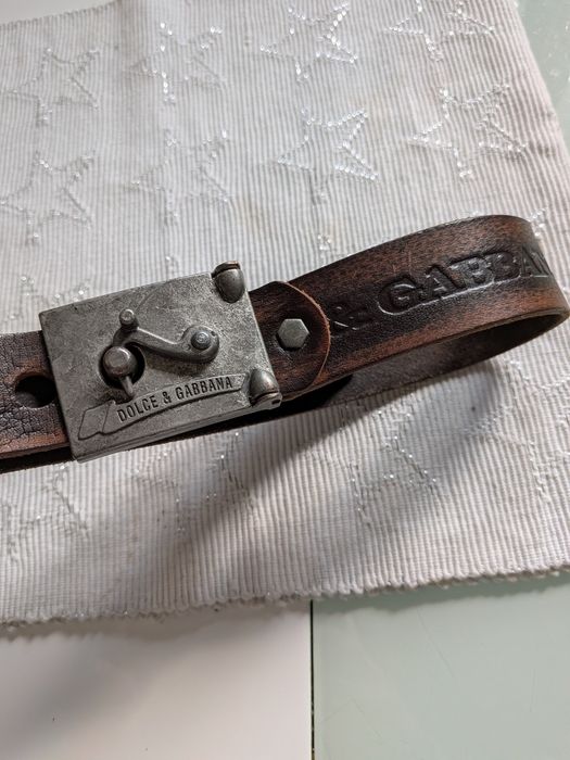 DOLCE&GABANNA pasek skórzany