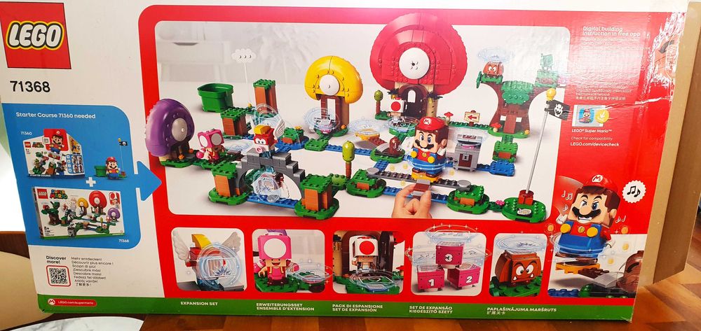 LEGO® Super Mario - A Caça ao Tesouro de Toad (71368) -Set de Expansão