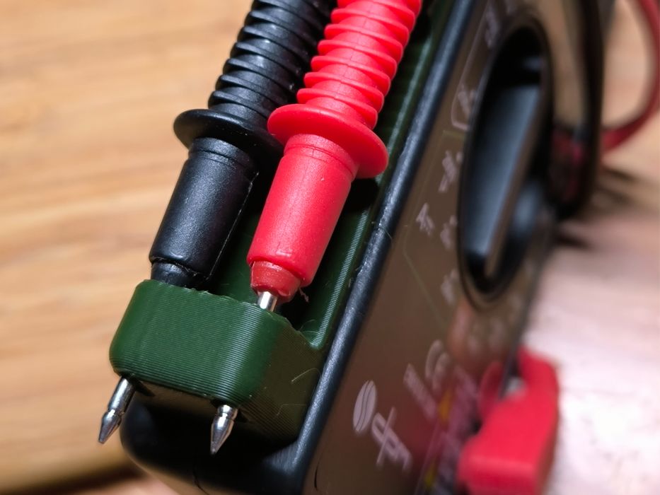 suporte para probe de voltímetro
