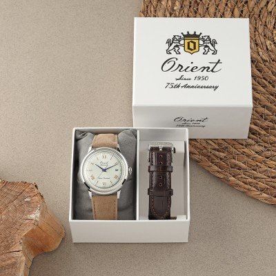 Японський годинник Orient Bambino 75th anniversary