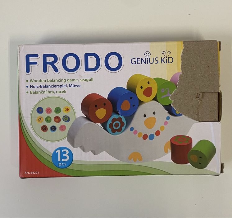 Balansująca gra Frodo mewa montessori 3+