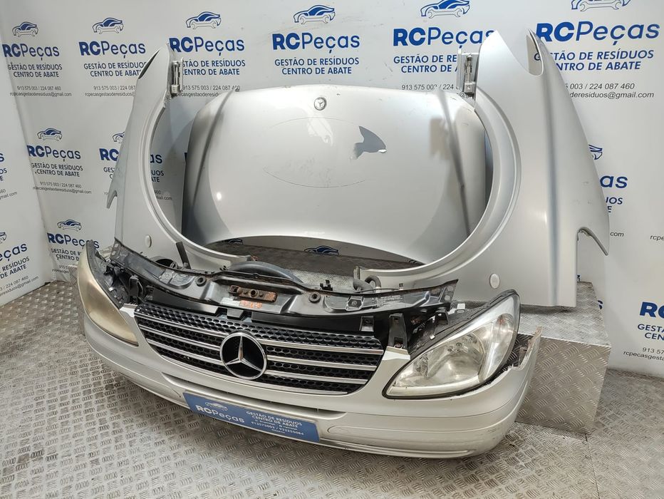 Frente Completa Mercedes Benz Viano II W639 Pré-Facelift 2003 a 2010 Diesel