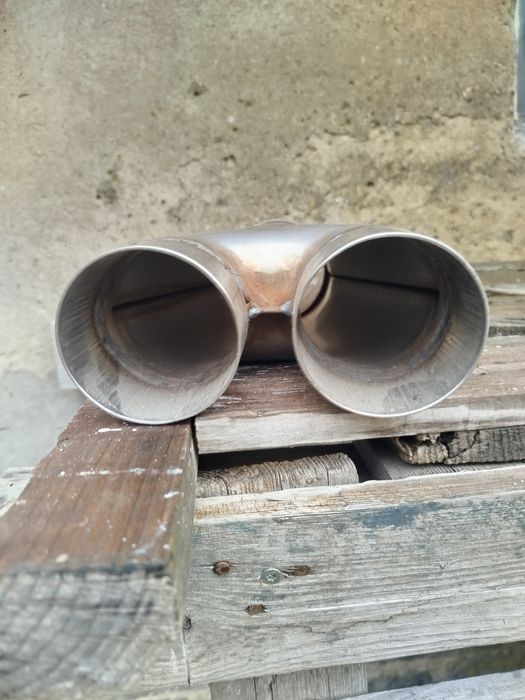 Końcówka wydechu podwójna