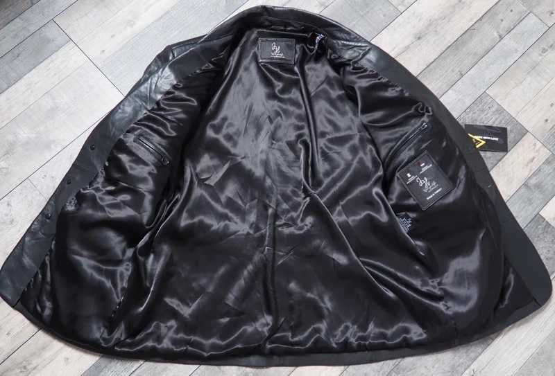 LEATHER HYPE_100% Premium full nappa leather_skórzana męska_XL/XXL