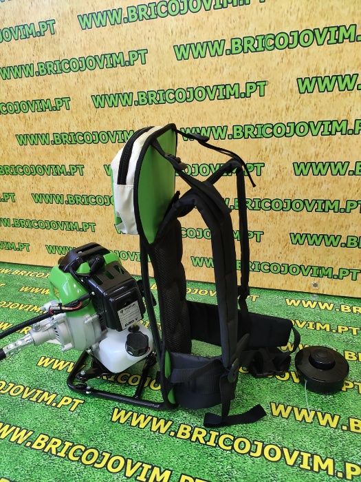 Roçadora Mochila Motor 52cc + Disco + Bobine Fio - GRANDE PROMOÇÃO !!!