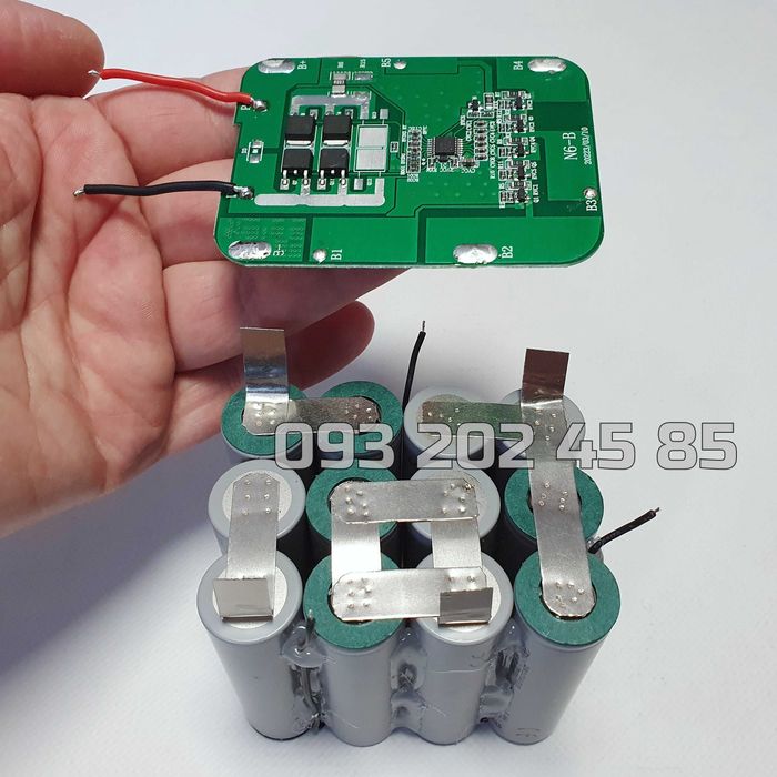 Плата BMS 6S li-ion 3.7V для повербанків WPD-101 та самостійної збірки