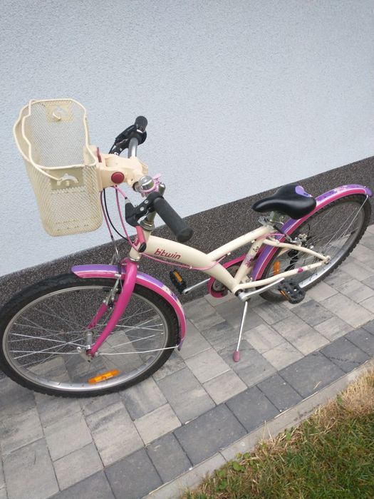 Rower dziecięcy btvin decatlon koła 24 cale