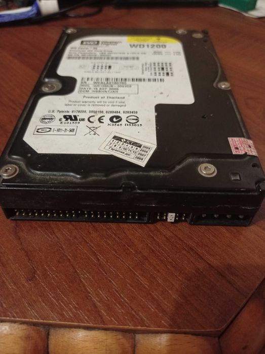 Вінчестер WD1200 до комп'ютера 120GB