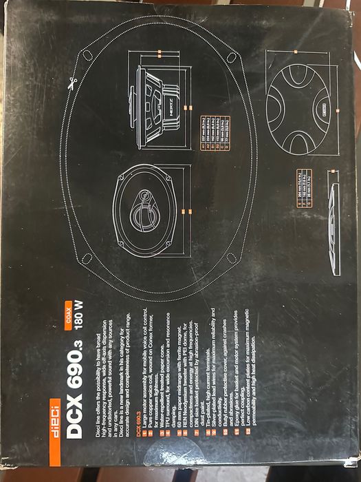 Głośniki samochodowe Hertz DCX 690.3
