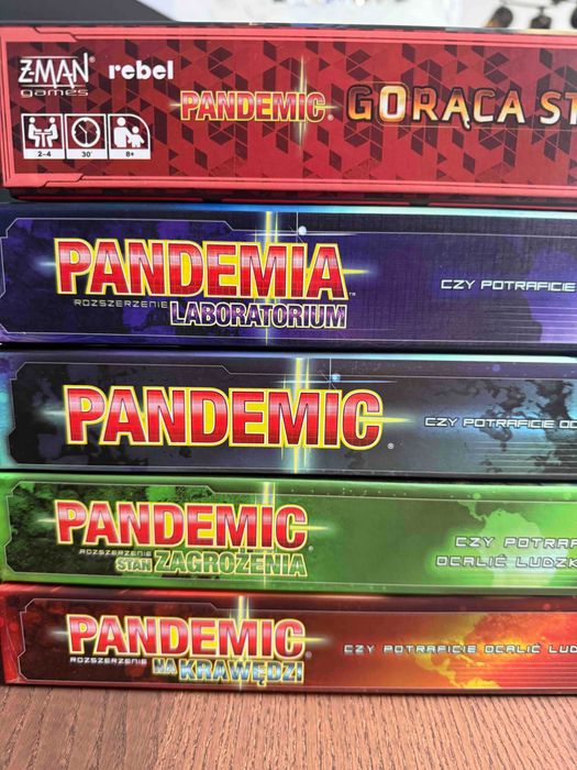 Pandemic/Pandemia wraz z dodatkami - UNIKAT