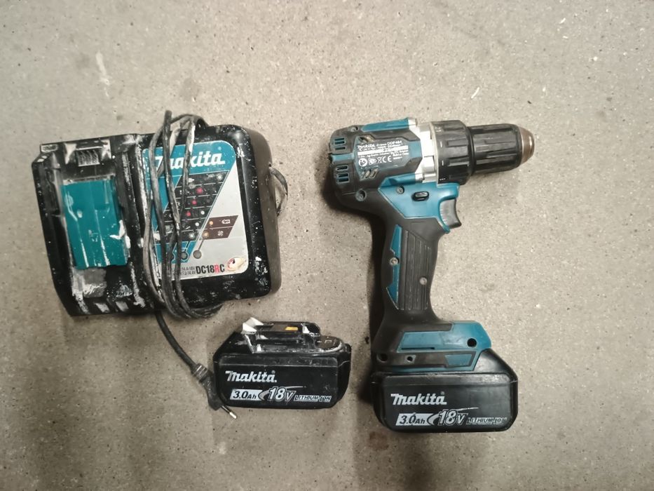 Wkrętarka Makita DDF 484 brzeszczotkowa komplet 18 V li-ion