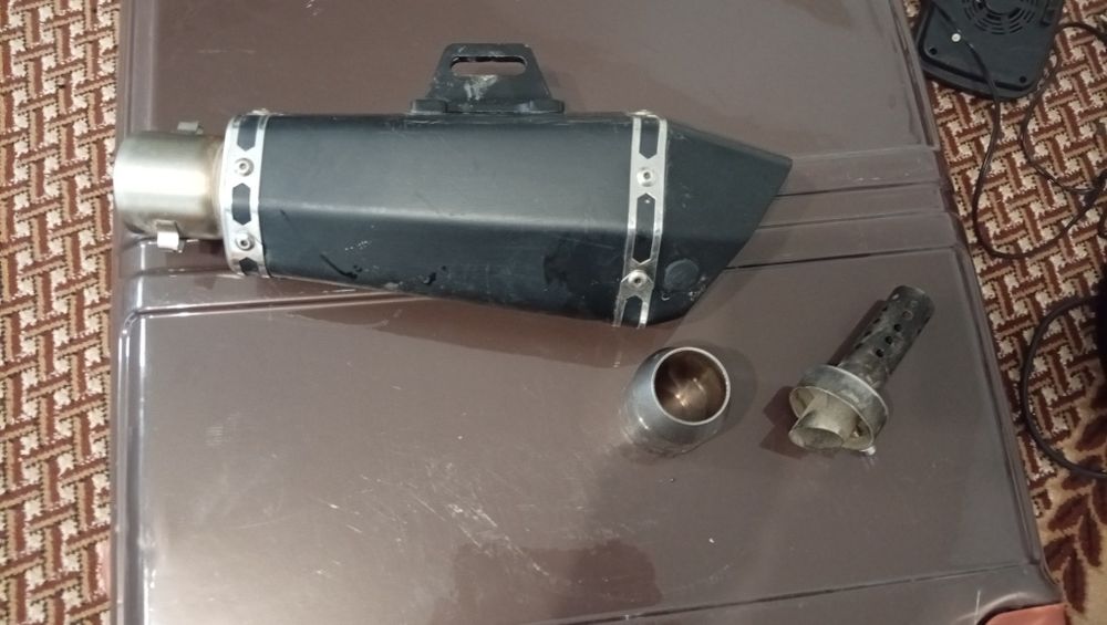 Прямоток на мото б/у