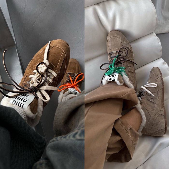 Wyprzedaż! Sneakersy Miu miu 37 i 38 na futerku! Od ręki! Premium