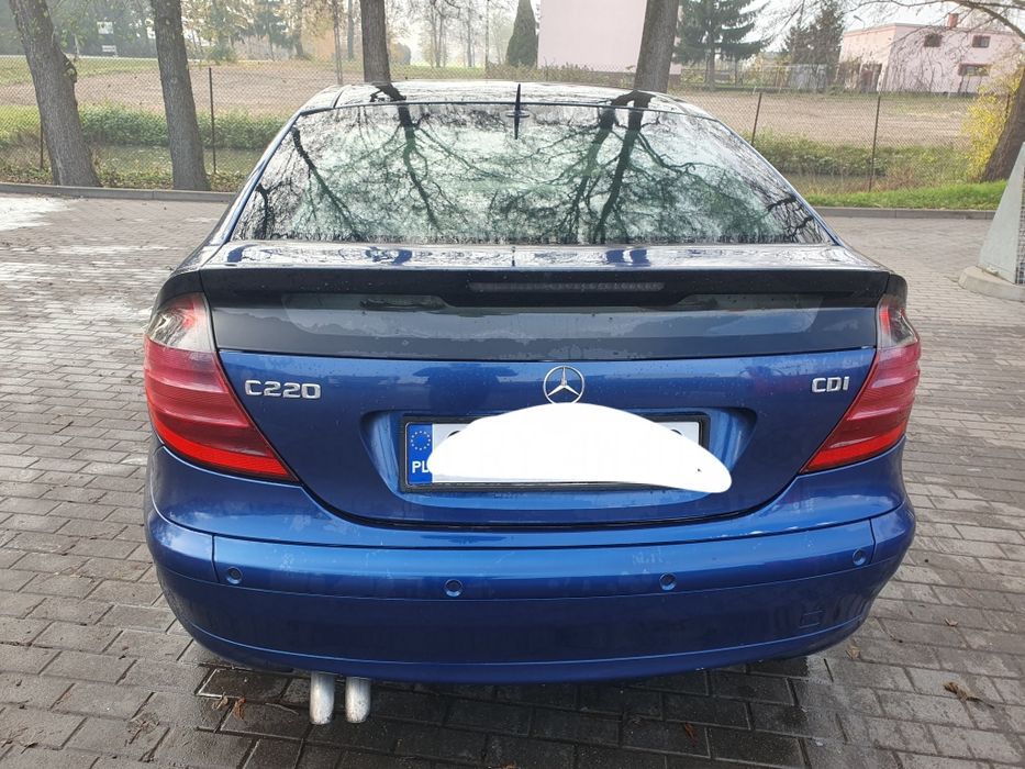 Mercedes c220 sport zarejestrowany panorama  coupe