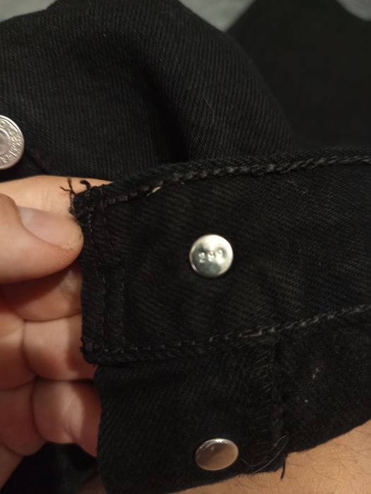 Джинсы Levi's 501 винтаж чёрные