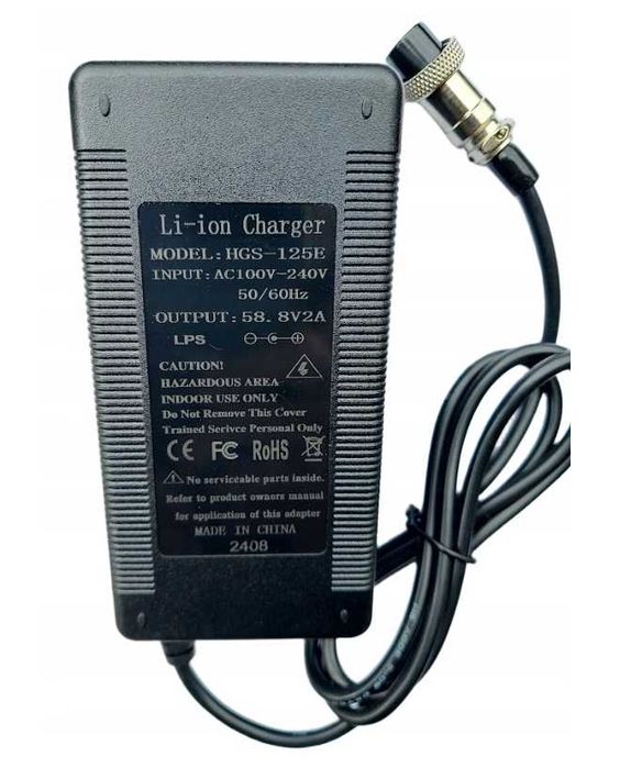 Ładowarka Do Hulajnogi KAMIKAZE K1 MAX 58.8V 2.0A