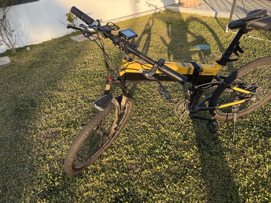 Bicicleta eléctrica dobrável Bezior X500 pro