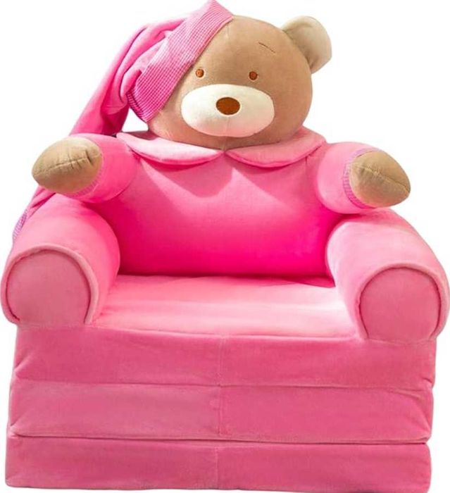 М'яке дитяче крісло плюшеве Ведмедик, м'яке диван-крісло ОПТ та ДРОП