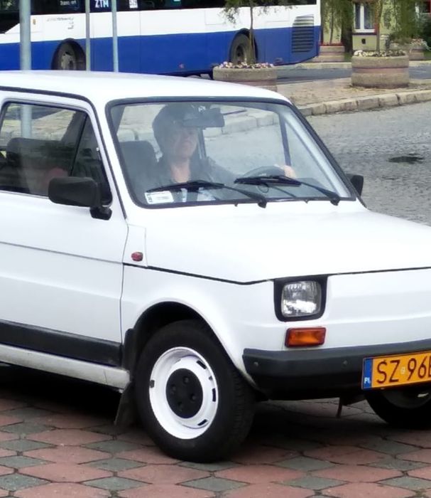 Maluch Fiat 126p   zabytek 1991
