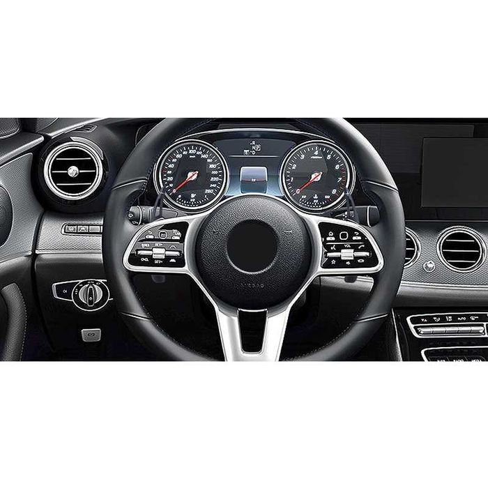 Patilhas Alumínio Mercedes (diversos modelos) Preto