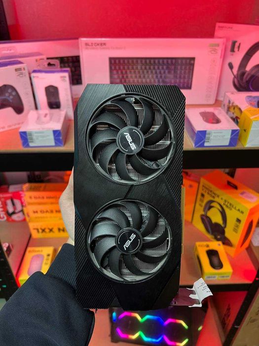 Відеокарта Asus gtx 1660 6gb dual evo ГАРАНТІЯ 3 МІСЯЦІ
