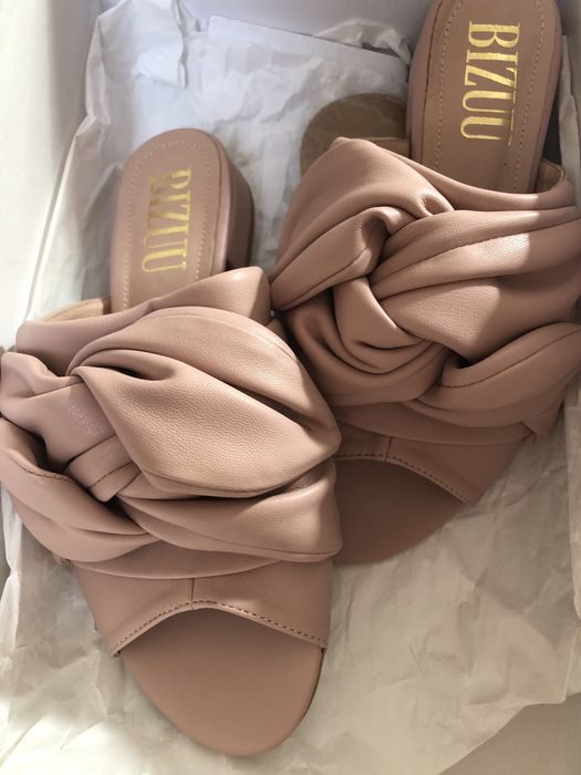 bizuu misszu klapki buty oryginał nowe 36 róż 35 23cm