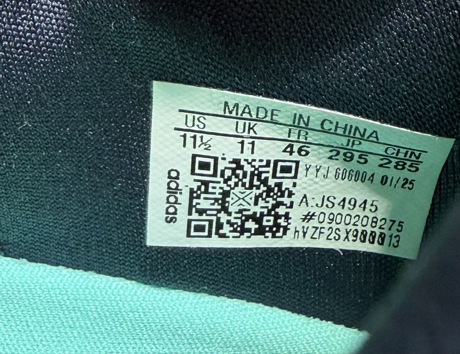 Оригінал 100% Adidas Men's Adizero Boston 13 Road Running  JS4945