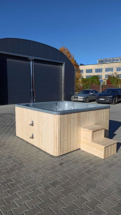 Balia Ogrodowa Jacuzzi Hot Tub Sauna SPA PERŁA Dostawa Cała Polska