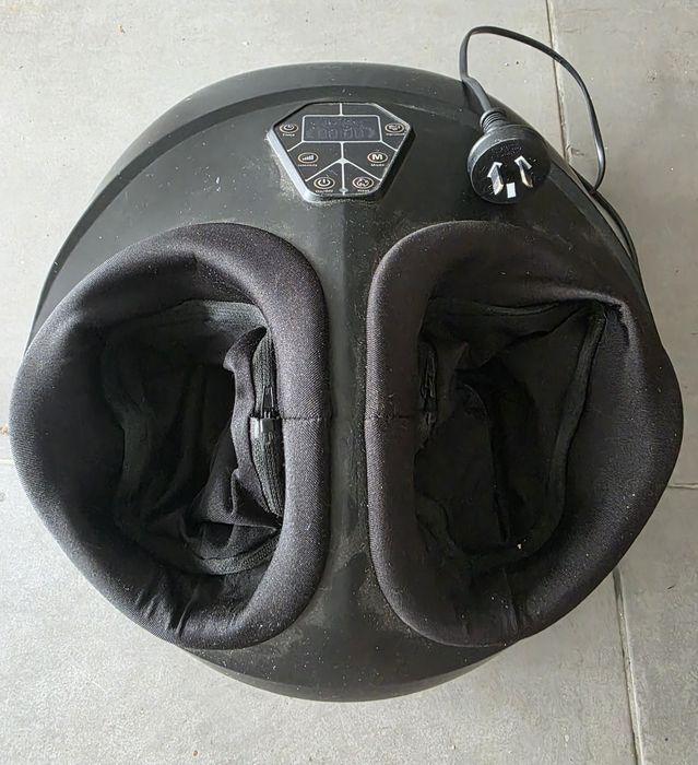 Massajador Elétrico de Pés com Aquecimento e Vibração