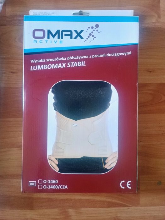 Orteza Omax na kręgosłup Wysoka sznurówka XL