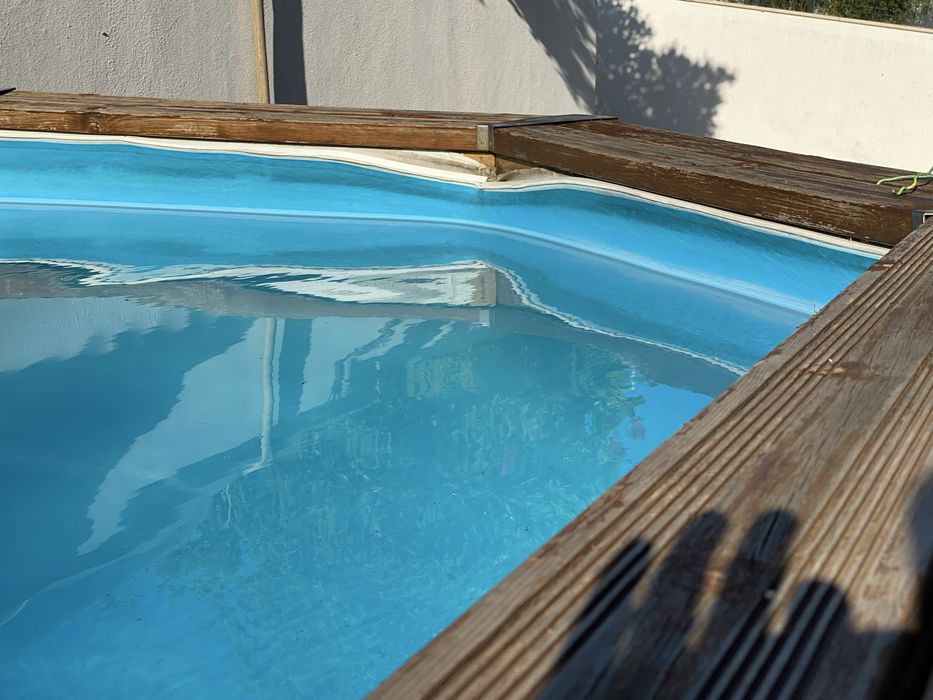 Piscina Madeira Usada 5,63 x 3,52m