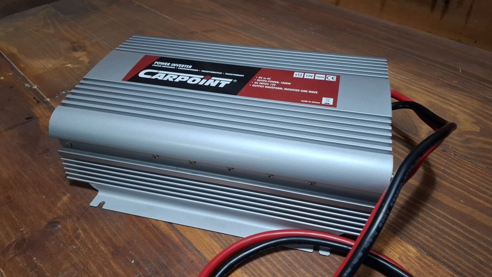 Inversor 12V para 220V – 1000W | 2 Saídas 220V