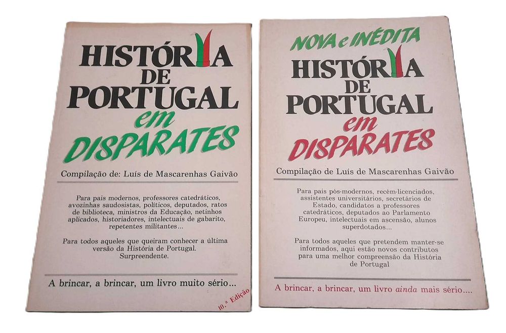 História de Portugal em Disparates e Nova e Inédita História de Portugal em Disparates