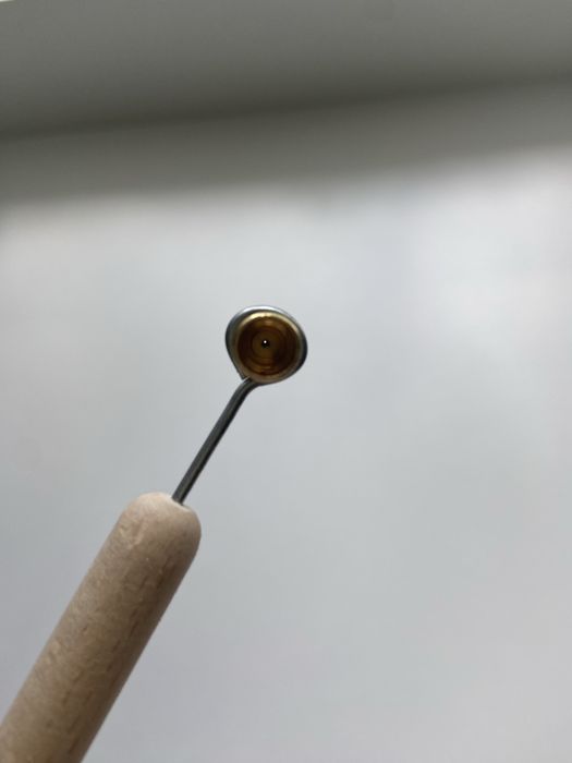 Писачок для розпису писанок латунний