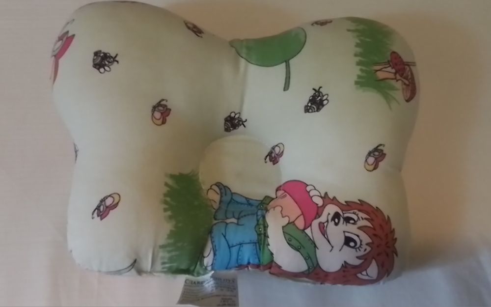 Бортик, подушка и пододеяльник в детскую кроватку