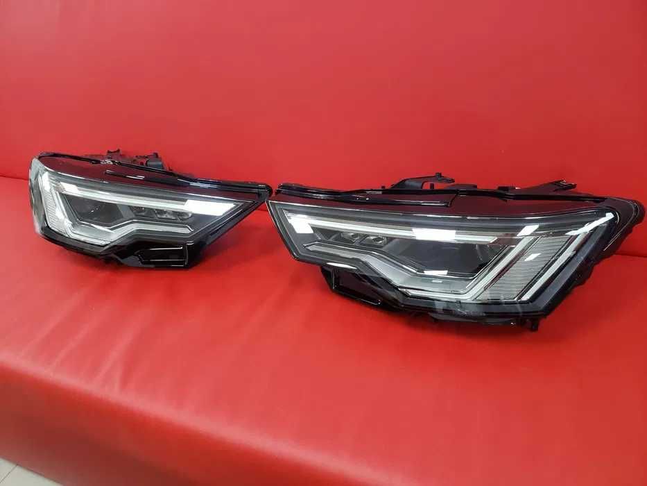 фары передние Full LED Audi A6 C8 2018-2022 год audi А6 c8 фари